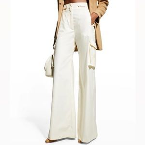 Ronny Kobo Chuck cargo trouser in ivory size medium